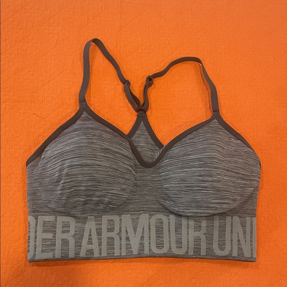 Under Armour Women's Charcoal Sports Bra
